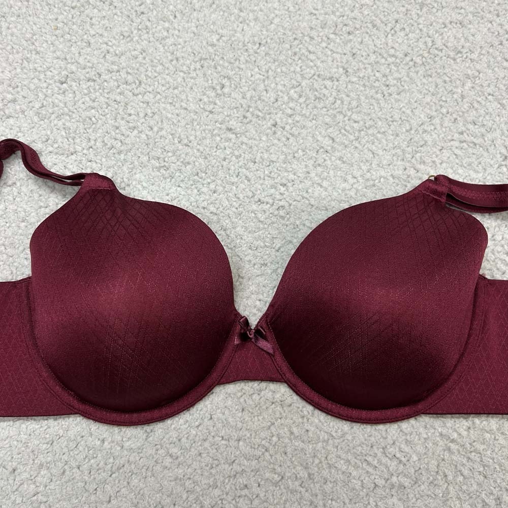 Vanity Fair Bra 36D T-Shirt Bra 75312 Radiant Women's Back Smoothing Underwire B